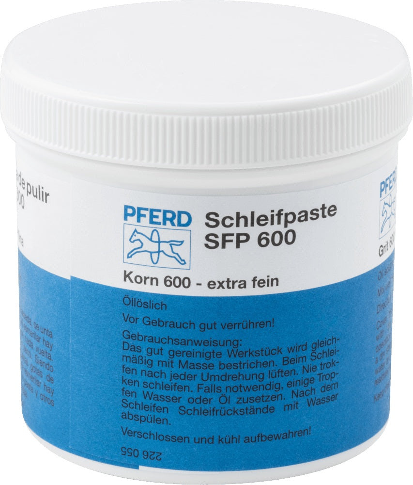 PFERD Schleifpaste SFP 280 mittel/fein K.90 – 250 g für Feinstschleifen und Polieren