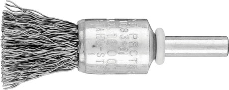 PFERD TOOLS Pinselbürste PBU 15 mm Stahldraht 0,35 mm für Bohrmaschine & Geradschleifer