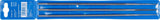PFERD TOOLS Kettensägenfeile 200 mm 4 mm Spiralhieb – 3 Stück