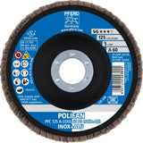 PFERD POLIFAN A-COOL SG INOX+ALU Fächerscheibe Ø125 mm K40 konisch