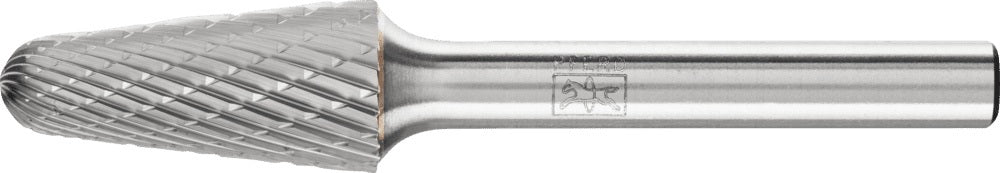 PFERD Frässtift KEL 10 mm Kopf-Ø 20 mm Schaft-Ø 6 mm Hartmetall Verzahnung 3 PLUS