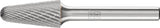 PFERD Frässtift KEL 10 mm Kopf-Ø 20 mm Schaft-Ø 6 mm Hartmetall Verzahnung 3 PLUS