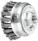 PFERD Topfbürste POS TBG ST Ø65mm M14 Stahldraht 0,35mm für Winkelschleifer