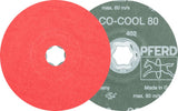 PFERD COMBICLICK CO-COOL Fiberscheibe Ø125 mm K36 Keramikkorn für INOX & Aluminium