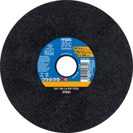 PFERD Trennscheibe PSF STEEL 115 x 2,4 mm für Winkelschleifer