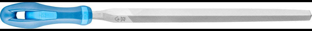 PFERD Werkstattfeile Dreikant DIN 7261, 200 mm, Hieb 1, 2K-Ergo-Heft