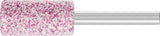 Schleifstift ZY STEEL D3xH6mm 3mm Edelkorund ADW 100 von PFERD TOOLS – 10 Stück