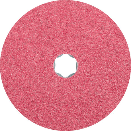 PFERD COMBICLICK Fiberscheibe CO Ø125 mm K36 Keramikkorn für Stahl, Guss, Aluminium