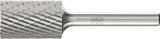 PFERD Hartmetall-Frässtift ZYAS Ø4 mm Kopflänge 13 mm Schaft-Ø 6 mm Verzahnung 3 PLUS