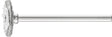 PFERD TOOLS Minirundbürste RBU 1602/3 ST 0,10 – Stahlbürste 16 mm