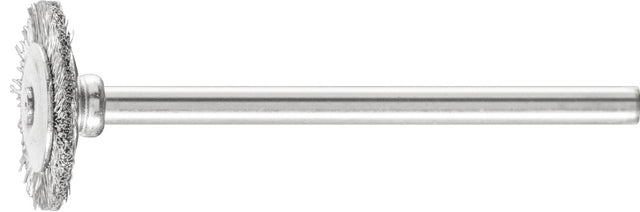 PFERD TOOLS Minirundbürste RBU 1602/3 ST 0,10 – Stahlbürste 16 mm