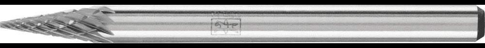 PFERD Kleinfrässtift Form G SKM 3 mm Hartmetall 3 PLUS Verzahnung