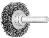 PFERD Rundbürste RBU ST D.30mm Drahtstärke 0,2mm STA 9mm – Stahldrahtbürste für Bohrmaschine