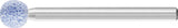 PFERD TOUGH Schleifstift ZY 2x5mm, 3mm Schaft, CER/EK AWCO 80 – 10 Stück