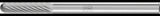 PFERD TOOLS Kleinfrässtift Form WRC Ø2 mm Kopf-L.10 mm Schaft-Ø3 mm Hartmetall Verzahnung 3 PLUS
