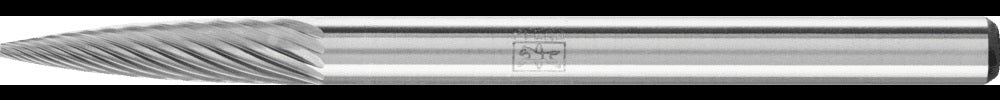 PFERD Kleinfrässtift Form K SPG 3 mm Hartmetall 3 PLUS Verzahnung
