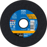 PFERD Trennscheibe PSF STEELOX D125 x 1,6 mm INOX für Edelstahl und Stahl