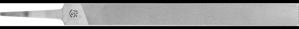 PFERD Werkstattfeile DIN 7261 L.100mm Q.12x2,5mm Hieb 1 Flachstumpf – Form A, für Stahl, Guss, Aluminium