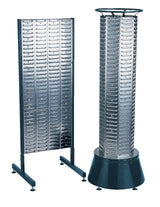 RAACO Doppelstativ Bodenstativ 1600 mm für Sichtboxen – B 571 x T 570 mm