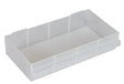 RAACO Ersatzschublade 150-03 B279xT155xH64mm PP transparent – Kleinteilemagazin-Zubehör
