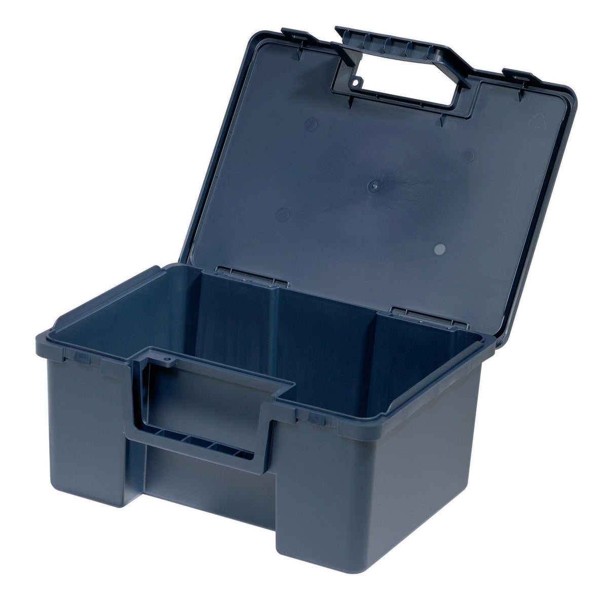 RAACO Transportkoffer Solid 1 275x175x125 mm mit integriertem Griff und Vorhängeschloss-Ösen