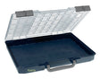 raaco Sortimentskasten CarryLite 55 5x10-0 – 413x330x57 mm, ohne Fächer, Unterteil PP, Deckel PC