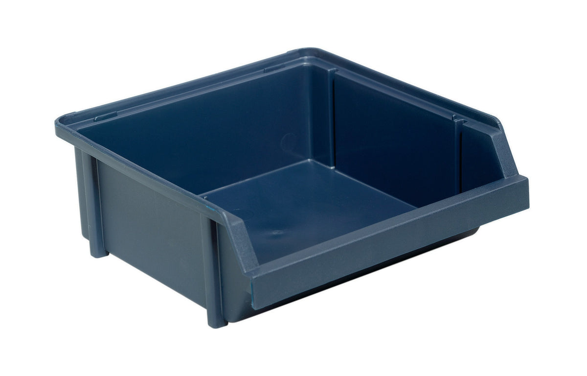 RAACO Sichtbox 2-80, 125x133x50 mm, dunkelblau, 48er-Pack