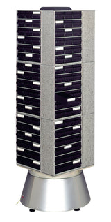 RAACO ESD Drehturm für Magazine Serie 900 – 680x680x1600 mm, leitfähig, galvanisiert