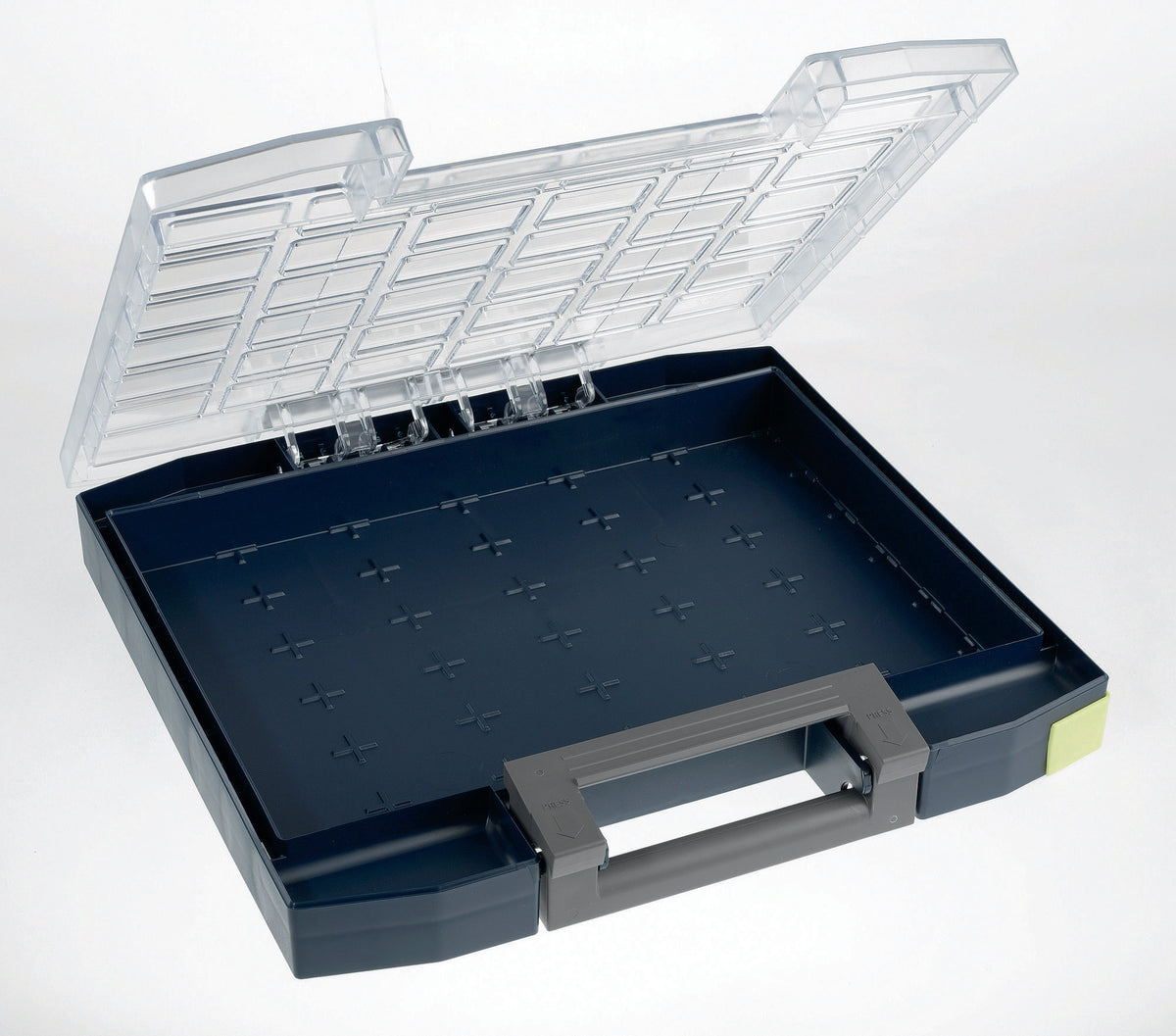 RAACO Sortimentskoffer boxxser 55 6x6-0, 354x323x55 mm, Unterteil PP/Deckel PC, 5er-Pack