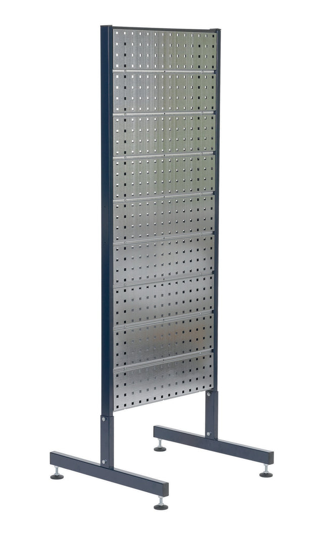 RAACO Doppelstativ mit 6 Lochplatten, beidseitig, 1600 mm, für Werkzeughaken