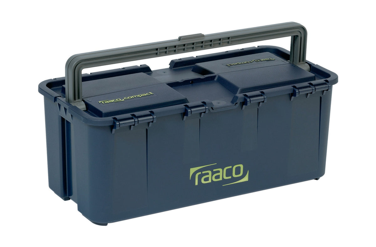 RAACO Werkzeugkoffer Compact 15, 426x215x170 mm, 20 kg Tragkraft, 4er-Pack