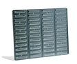 RAACO Sichtboxen-Paneel mit 48 Schlitzen, 520 x 440 mm, galvanisiert, 6er-Pack
