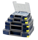RAACO Sichtbox 2-80, 125x133x50 mm, dunkelblau, 48er-Pack