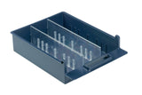 RAACO Regal-Schublade 280x381x100 mm für 31 mm Regalböden, blau