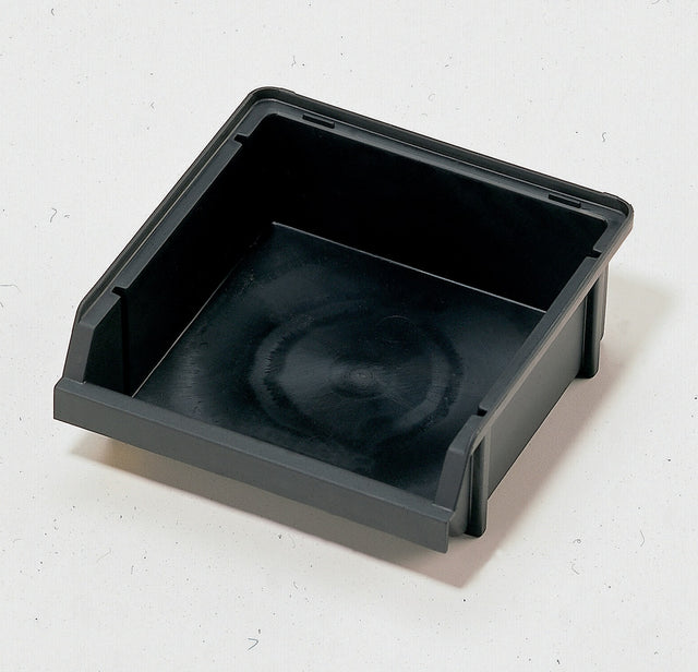 RAACO ESD Sichtbox 2-80, 125x133x50 mm, leitfähiges PP