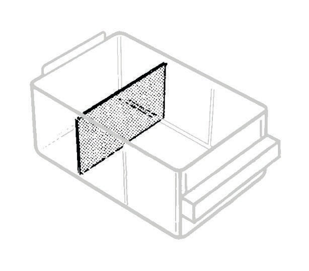 RAACO Trennwandsortiment 24-teilig ESD leitfähig 87x57 mm für Schubladen 150-02
