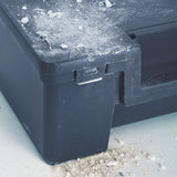 raaco Transportkoffer Solid 3 570x370x170 mm mit integriertem Griff und Vorhängeschloss-Vorbereitung