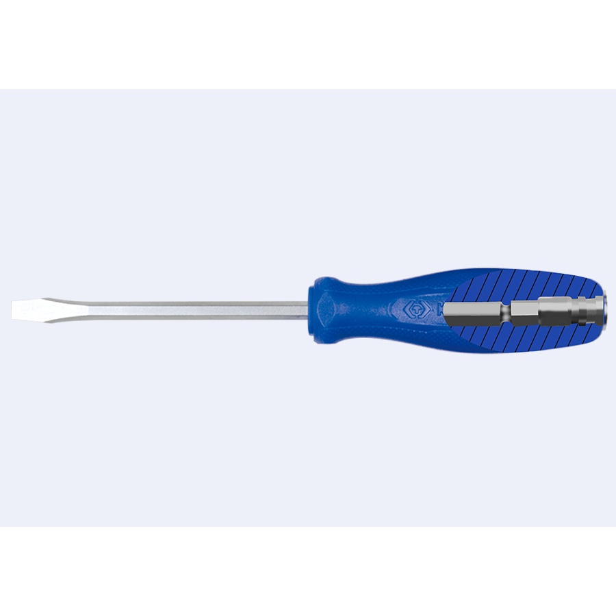 KING TONY Profi-Werkzeuge - Heavy Duty Schlitzschraubenzieher, 8x150 mm 14820806