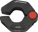 ROTHENBERGER Pressring SV 15 NW 15 mm – DURA LAZR TEC für Kupfer, Stahl und Edelstahl