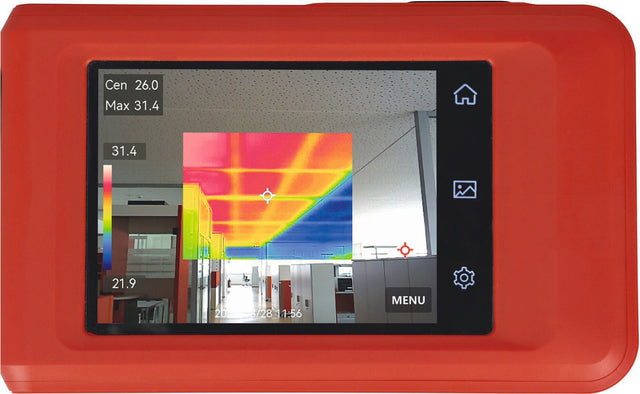 ROTHENBERGER ROINFRATECT Wärmebildkamera 640x480 Pixel – -20°C bis 400°C, 54h Akku
