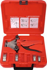 ROTHENBERGER Einhandbiegegerät TUBE BENDER bis 90° für 6-8-10-12 mm Rohre, 5-teilig