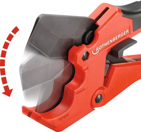 ROTHENBERGER ROCUT® 42 TWIN CUT Kunststoffschere für PE/PEX/PB/PVC/PPR Rohre bis 42 mm