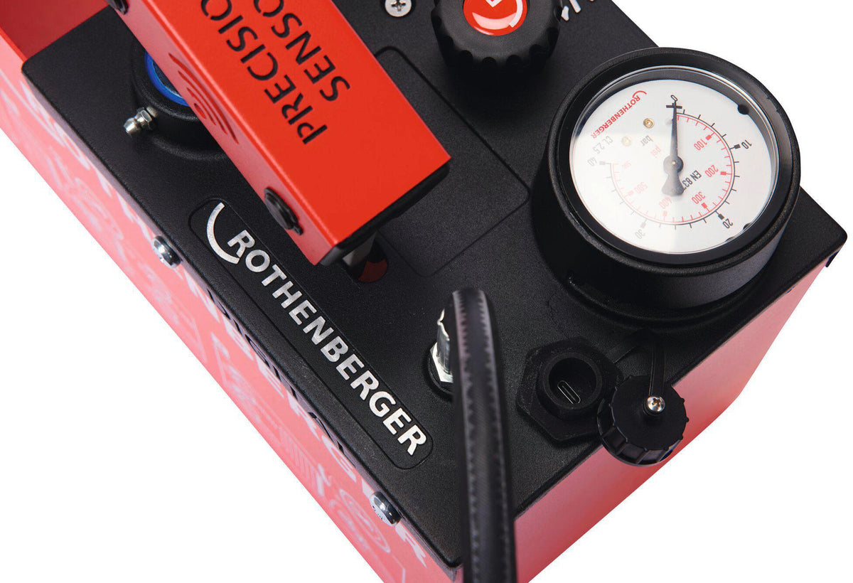 ROTHENBERGER Prüfpumpe RP 50 digital 0-30 bar R 1/2″ mit DURAMANT Beschichtung
