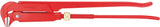 ROTHENBERGER Rohrzange 90° 300 mm – Chrom-Vanadium-Stahl, für Rohre bis 1 Zoll