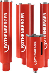 ROTHENBERGER Diamantbohrkrone DX High Speed Dry 1/2" 102 mm für Stahlbeton