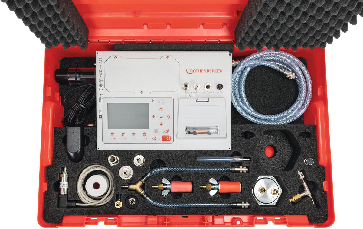 ROTHENBERGER ROTEST GW Professional Druck-/Leckmengenmessgerät bis 20 bar