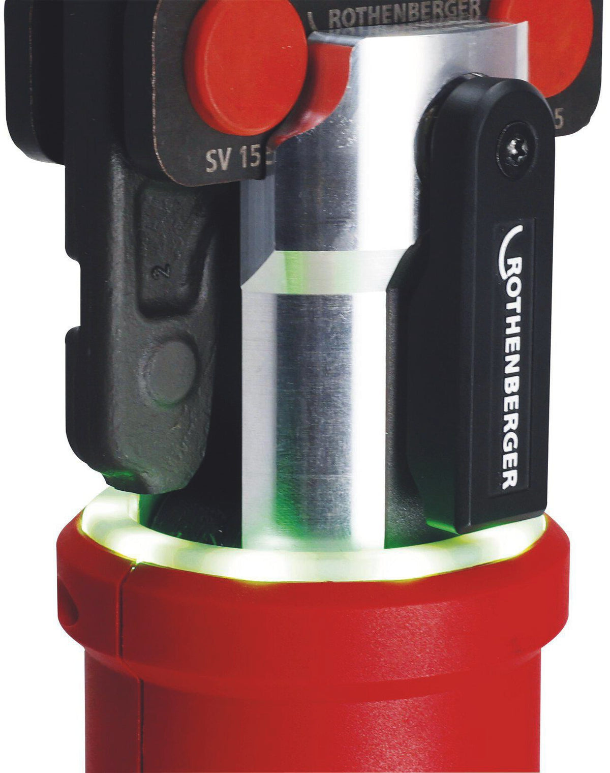 ROTHENBERGER Hybrid-Pressmaschine ROMAX NANO iJaw 32 kN – Akku-Presswerkzeug für Fittings bis 110 mm