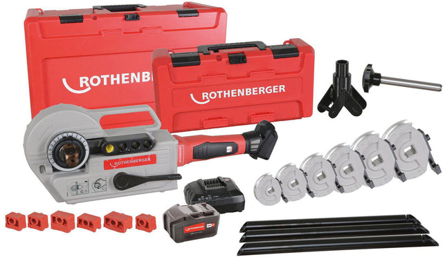 ROTHENBERGER ROBEND 4000 E Akku-Rohrbiegegeräteset 1/2-1 1/8 Zoll CAS