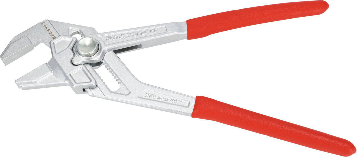ROTHENBERGER ROFAST Zangenschlüssel 185 mm, Spannweite 0-40 mm, 1K-Griff, inkl. Schonbacken