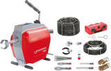 ROTHENBERGER Rohrreinigungsmaschine R 600 Set 230 V für Rohre Ø 20-150 mm